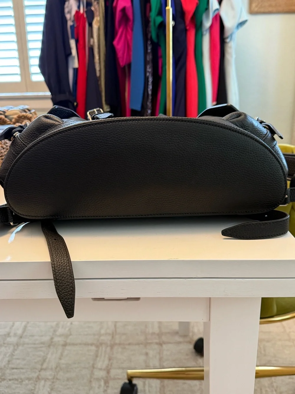 Gucci Jumbo GG Leather Travel Backpack